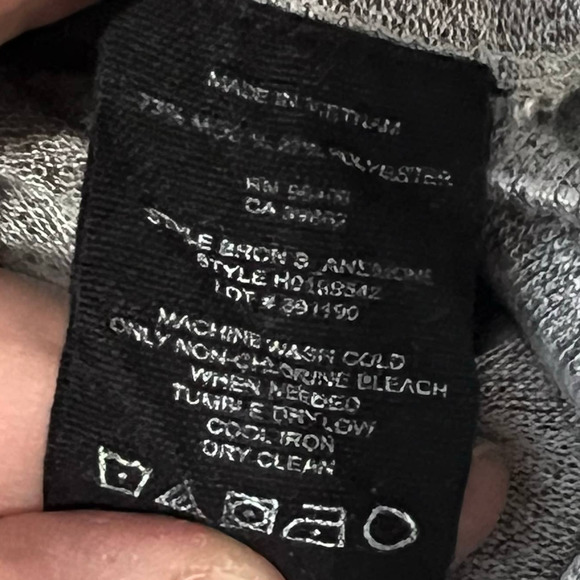 Theory Men's Gray Polo Modal Casual Size XL - Picture 6 of 8